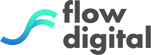 flow digital logo -Techmave Solutions